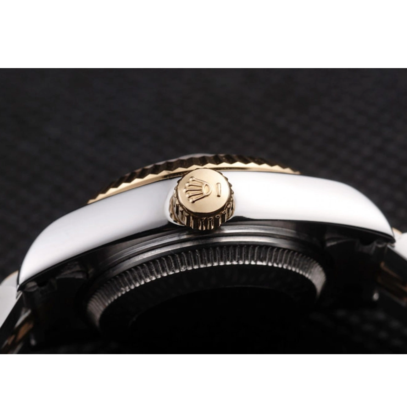 AAA Replica Watches Stainless Two Steel Rolex Tone Plated Gold Datejust Yellow 98078 0815